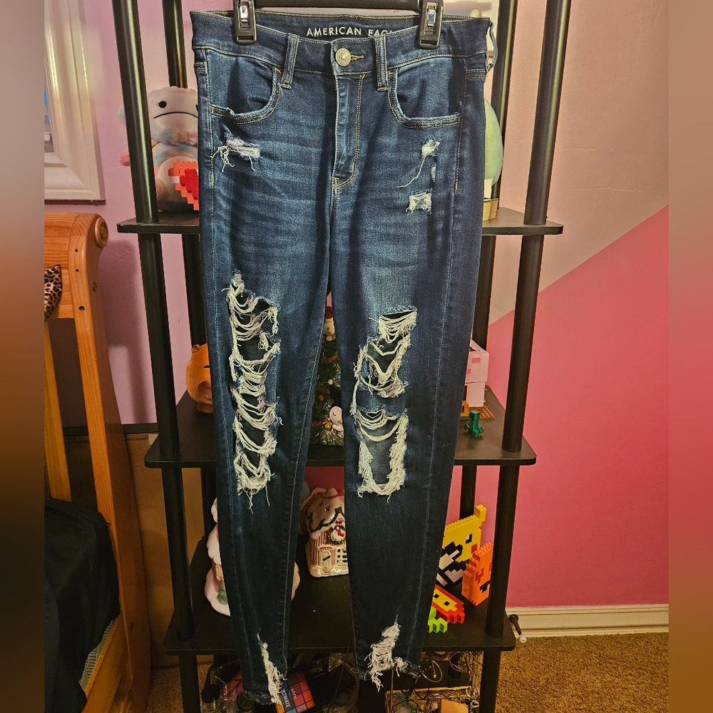 American Eagle Outfiters Women Size 6 High Rise Jeans